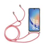 Capa para Samsung Galaxy A34 5G Proof Air com Cordão Pink