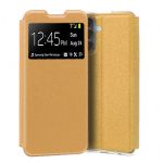 Capa para Samsung Galaxy A34 5G Flip Alta Qualidade Dourado