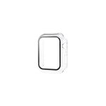 Capa de Proteção + Vidro para Apple Watch SE (2022) - 44mm - Transperente/Preto - 7427285921166