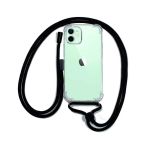 Capa Silicone Apple iPhone 12/12 Pro com Corda Clear