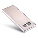Capa Silicone Samsung Galaxy Note 8 Transparente/aro Prateado
