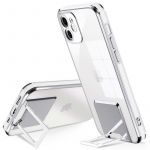 Capa Metal-bumper iphone 13 Pro com Suporte (prateado) - 66862