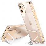 Capa Metal-bumper iphone 13 Pro Max com Suporte (dourado) - 66865