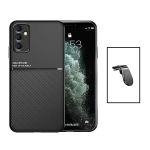 Kit Capa Magnetic Lux + Suporte Magnético L Safe Driving para Samsung Galaxy Galaxy A54 5G - Black