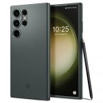 Spigen Capa Thin Fit Samsung Galaxy S23 Ultra Verde Escuro - 8809896744225