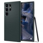 Spigen Capa Liquid Air Samsung Galaxy S23 Ultra Verde Escuro - 8809896740227