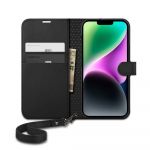 Spigen Wallet S Book para iphone 14 Black