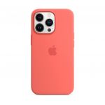 Capa em Silicone com Magsafe iPhone 13 Pro Pink Pomelo