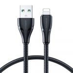 Joyroom Cable usb Lightning 2.4A 0.25 M Black (S-UL012A11)
