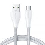 Joyroom usb Cable Micro usb 2.4A Surpass Series para Fast Charging And Data Transfer 2 M White (S-UM018A11)