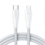 Joyroom usb C Lightning 20W Surpass Series Cable para Fast Charging And Data Transfer 3 M White (S-CL020A11)