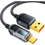 Joyroom usb Cable usb C 66W para Fast Charging And Data Transfer 1.2 M Black (S-AC066A4)