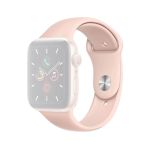 Bracelete de Silicone Apple Watch 42/44/45mm Rosa Nude