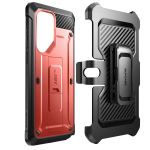 Supcase Capa para Samsung S23 Ultra Multicamadas Unicorn Beetle Pro Vermelho - BACK-SPC-PRO-RD-S23U