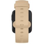 Avizar Bracelete para Xiaomi Mi Watch Lite / Redmi Watch Silicone Macio Bege - STRAP-MWL-1A