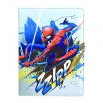 Capa Tablet Flip Cover com Desenho Spiderman Azul Claro 8" Universal