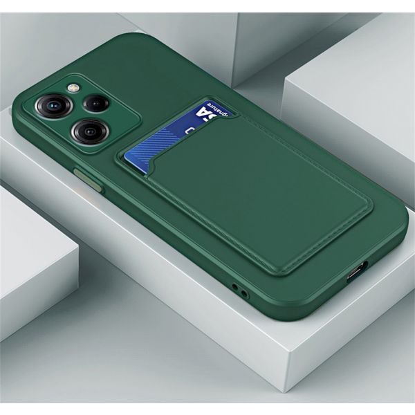 Capa Xiaomi Poco X Pro G Silky Verde Com Suporte De Cart Es Kuantokusta