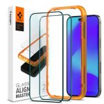2x Películas Spigen ALM GLASS FC para iPhone 14 Pro Max Transparentes