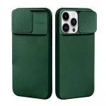 Capa para iPhone 14 Pro Max Gel com Proteção Câmera Green
