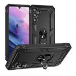 Capa Silicone Tpu com Anel de Dedo Samsung Galaxy A54 5g Preto Anti-choque