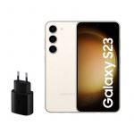 Samsung Galaxy S23 8GB/128GB/ 6.1" Algodão + Carregador 25W