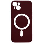 Avizar Capa Magsafe para iPhone 13 Soft Touch Mate Bordas Elevadas Bordeaux - BACK-MAGAX-PP-IP13