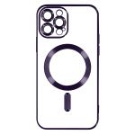 Avizar Capa Magsafe para iPhone 13 Pro Max Silicone Proteção Câmara Violeta - BACK-KROMAG-PP-13PM