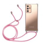 Capa Samsung Galaxy Note 20 Ultra Proof Air com Cordão Pink