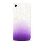 Capa para iPhone SE 2020 / 2022 Glitter Clear Lilás