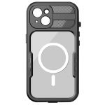 Redpepper Capa Integral para iPhone 14 Plus Impermeável IP68 Contorno Preto - BACK-REDP-14M