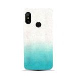 Capa Xiaomi Mi A2 Lite Glitter Transparente Azul