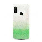Capa Xiaomi Mi A2 Lite Glitter Transparente Verde