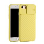 Capa para iPhone SE 2020 / 2022 Hibrida Waves Camshield Amarelo