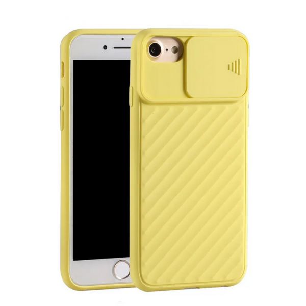 Capa Para Iphone Se Hibrida Waves Camshield Amarelo