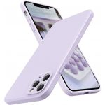 Capa Silicone Líquido 3D iPhone 14 Pro Max Lilás