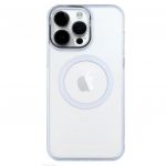 Capa Transparente Acrílico Premium iPhone 14 Pro Branco