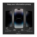 Película Vidro Temperado Privacidade Apple iphone 12 Pro Max Fullcover