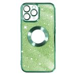 Avizar Capa para iPhone 11 Pro Max Lantejoula Amovível Silicone Gel Verde