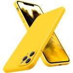 Capa Silicone Líquido 3D para iPhone 11 Pro Max Yellow