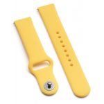 One Watch Company One® OSWB01L Bracelete Silicone Amarelo para Smartwatch One - OSWB01L