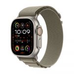 Apple Watch Ultra 2 GPS + Cellular 49mm Titânio c/ Loop Alpine Azeitona - Large - MRF03PO/A