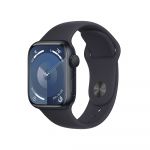 Apple Watch Series 9 GPS 41mm Alumínio Meia-Noite c/ Bracelete Desportiva Meia-Noite - Small/Medium - MR8W3QL/A