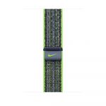 Apple Loop Desportiva Apple Nike Azul/Verde Bright de 45mm - MTL43ZM/A