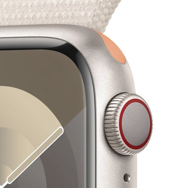 Apple Watch SE GPS 44mm Alumínio com Bracelete desportiva Luz das Estrelas