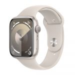 Apple Watch Series 9 GPS 45mm Alumínio Luz das Estrelas c/ Bracelete Desportiva Luz das Estrelas - Medium/Large - MR973QL/A