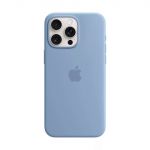 Apple Capa Apple em Silicone com MagSafe iPhone 15 Pro Max Azul Inverno