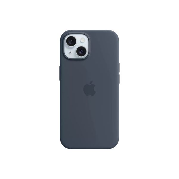 Capa de silicone com MagSafe para iPhone 12 Pro Max – Marinho