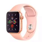G4M Bracelete Silicone para Apple Watch Series 9 - 41mm Pink Salmão - 7427285974049