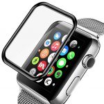 G4M Película de Vidro Temperado GorilasGlass 3D para Apple Watch Series 9 Aluminum - 45mm Clear/Black - 7427285977491