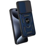 Cool Acessorios Capa iPhone 15 Pro Anel Duro (Azul Marinho) - CL000006101
